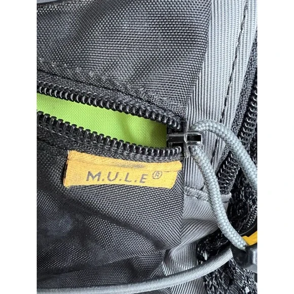 Camelbak Mini M.U.L.E Hydration Backpack Black And Grey - Picture 3 of 5